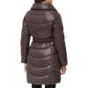 imageKenneth Cole Womens Puffer JacketFunnel Neck Chocolate