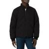 imageDockers Mens Diamon Quilted Cotton OpenBottom Bomber JacketBlack