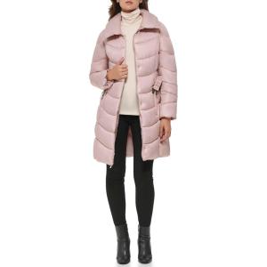 imageKenneth Cole Womens Puffer JacketFunnel Neck Blush