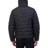 imageKenneth Cole Mens Cf Zip Mixed Quilted Packable Puffer W Contrast ZipperBlack