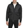 imageKenneth Cole Mens Midweight JacketQuilted Hood Black