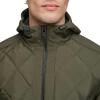 imageKenneth Cole Mens Midweight JacketQuilted Hood Olive