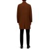 imageKenneth Cole Mens Peak Lapel Wool TopcoatRust