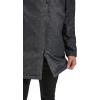 imageKenneth Cole Mens Water Resistant Printed Wool Midweight Hooded Stadium Coat WQuilted BibChar Twill