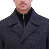 imageKenneth Cole Mens Wool Top CoatCharcoal