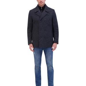 imageKenneth Cole Mens Wool Top CoatCharcoal