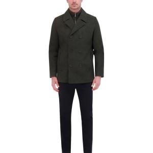 imageKenneth Cole Mens Wool Top CoatDark Olive