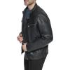 imageCalvin Klein Mens Motorcycle Jacket With Removable HoodieMoto Black