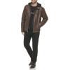 imageCalvin Klein Mens Motorcycle Jacket With Removable HoodieMoto Brown