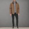 imageCalvin Klein Mens Stand Collar Poly JacketStand Collar Dark Tan