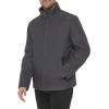 imageCalvin Klein Mens Stand Collar Poly JacketStand Collar Iron