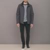 imageCalvin Klein Mens Stand Collar Poly JacketStand Collar Iron