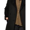imageCalvin Klein Womens Double Breasted Peacoat Petite Standard PlusDeep Black