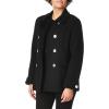 imageCalvin Klein Womens Double Breasted Peacoat Petite Standard PlusLegacy Black