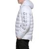 imageGUESS Mens Long Sleeve Midweight Hooded PufferWhite