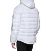 imageGUESS Mens Long Sleeve Midweight Hooded PufferWhite