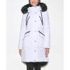 imageGUESS Womens Long Anorak CoatWhite