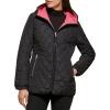 imageGUESS Womens Quilt Short LightWeight JacketQuilted Black