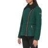 imageGUESS Womens Quilt Short LightWeight JacketQuilted Short Emerald