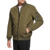 imageCalvin Klein Mens Quilted Zipper Detail Flight JacketFlight Olivine