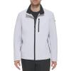 imageCalvin Klein Mens Soft Shell With Sherpa LiningSoft Shell White