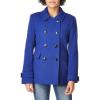 imageCalvin Klein Womens Double Breasted Peacoat Petite Standard PlusAtlantis