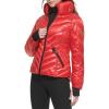 imageGUESS Womens Lightweight Puffer Jacket Fire Red Medium