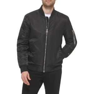 imageCalvin Klein Mens Nylon Flight JacketNylon Flight Black