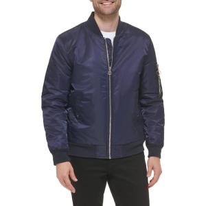imageCalvin Klein Mens Nylon Flight JacketNylon Flight True Navy