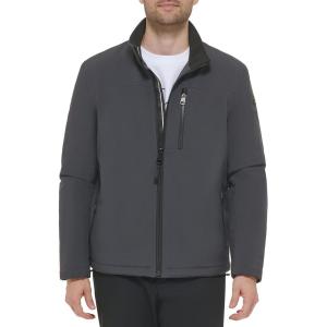 imageCalvin Klein Mens Soft Shell With Sherpa LiningSoft Shell Iron