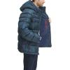 imageTommy Hilfiger Mens Hooded Puffer Jacket Standard and Big ampamp TallBlack Watch Plaid