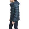 imageTommy Hilfiger Mens Hooded Puffer Jacket Standard and Big ampamp TallBlack Watch Plaid