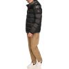 imageTommy Hilfiger Mens Hooded Puffer Jacket Standard and Big ampamp TallBlackFaux Leather