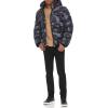 imageTommy Hilfiger Mens Hooded Puffer Jacket Standard and Big ampamp TallBlackWhite Paisley