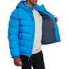 imageTommy Hilfiger Mens Hooded Puffer Jacket Standard and Big ampamp TallBright Blue