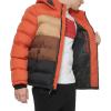 imageTommy Hilfiger Mens Hooded Puffer Jacket Standard and Big ampamp TallHarvest Colorblock