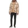 imageTommy Hilfiger Mens Hooded Puffer Jacket Standard and Big ampamp TallKhaki Camo