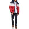 imageTommy Hilfiger Mens Hooded Puffer Jacket Standard and Big ampamp TallMidnightIceRed