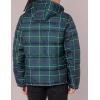 imageTommy Hilfiger Mens Hooded Puffer Jacket Standard and Big ampamp TallNavy Plaid