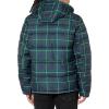 imageTommy Hilfiger Mens Hooded Puffer Jacket Standard and Big ampamp TallNavy Plaid