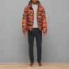 imageTommy Hilfiger Mens Hooded Puffer Jacket Standard and Big ampamp TallOrange Camo