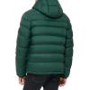 imageTommy Hilfiger Mens Hooded Puffer Jacket Standard and Big ampamp TallPine Colorblock