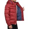 imageTommy Hilfiger Mens Hooded Puffer Jacket Standard and Big ampamp TallRed