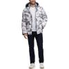 imageTommy Hilfiger Mens Hooded Puffer Jacket Standard and Big ampamp TallWhite Camo