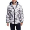 imageTommy Hilfiger Mens Hooded Puffer Jacket Standard and Big ampamp TallWhite Camo