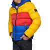 imageTommy Hilfiger Mens Hooded Puffer Jacket Standard and Big ampamp TallYellowRedBlue