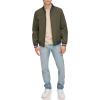 imageTommy Hilfiger Mens Lightweight Varsity Rib Knit Bomber JacketArmy Green