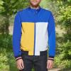 imageTommy Hilfiger Mens Lightweight Varsity Rib Knit Bomber JacketBlue Color Block