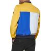 imageTommy Hilfiger Mens Lightweight Varsity Rib Knit Bomber JacketNavy