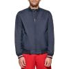 imageTommy Hilfiger Mens Lightweight Varsity Rib Knit Bomber JacketNavy Poly